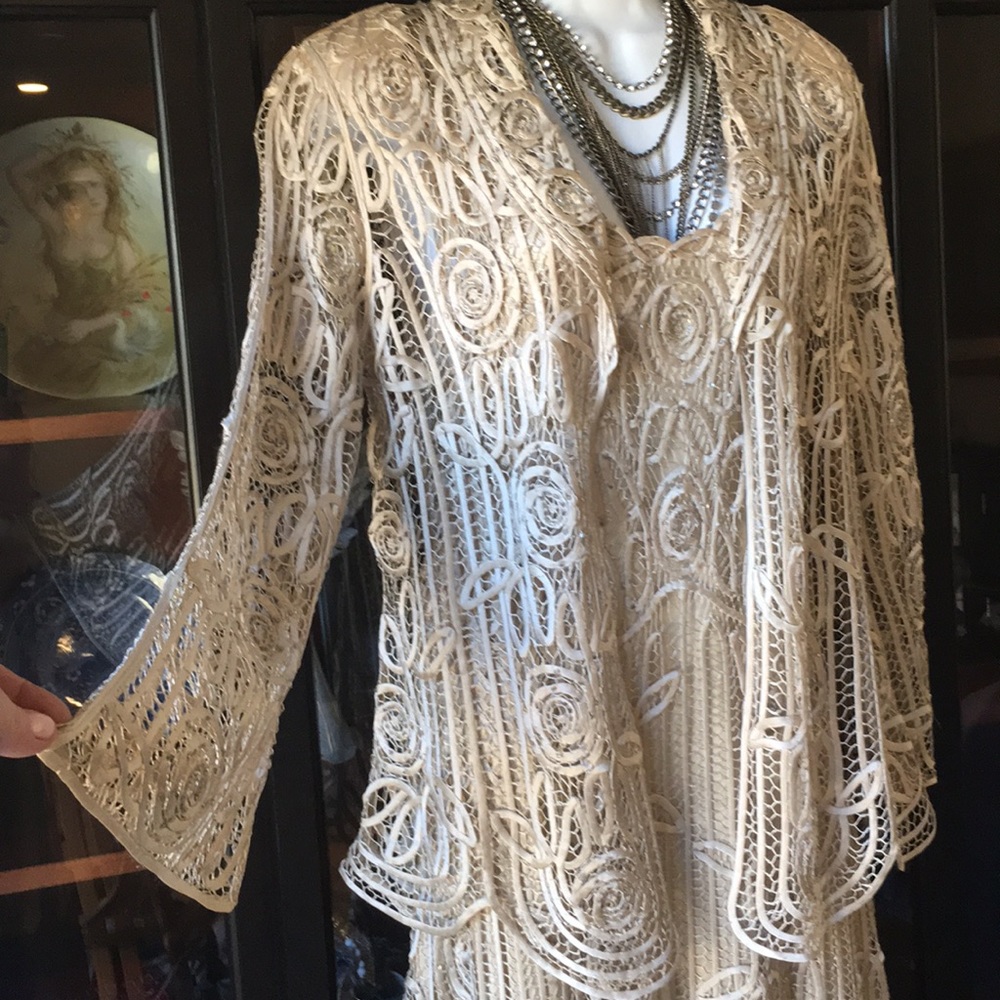 Soulmates Occassion/Formal Lace Beaded Lined Dress